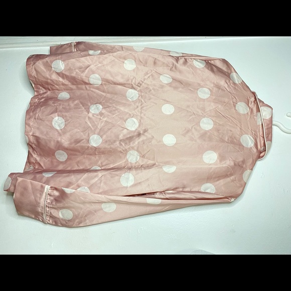New look print satin pajama set in pink dot…brand new!! - Picture 5 of 8